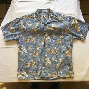 Pierre Cardin Men's Hawaiian Shirt, XL